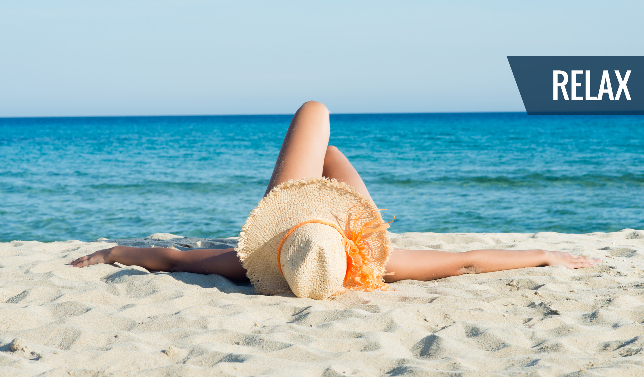 Relaxing at the beach with rental gear from Shore Thing