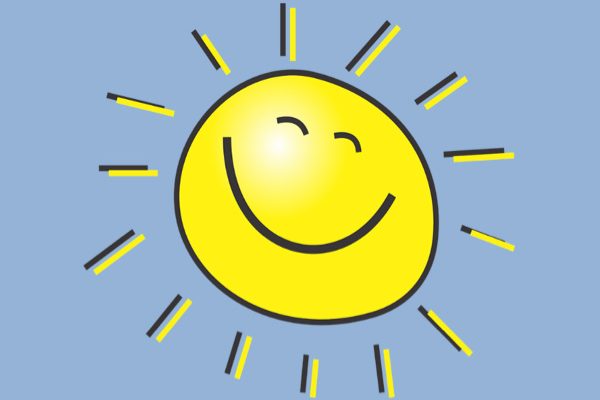 Smiling sun