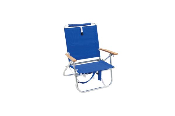 Backpack chair with cooler